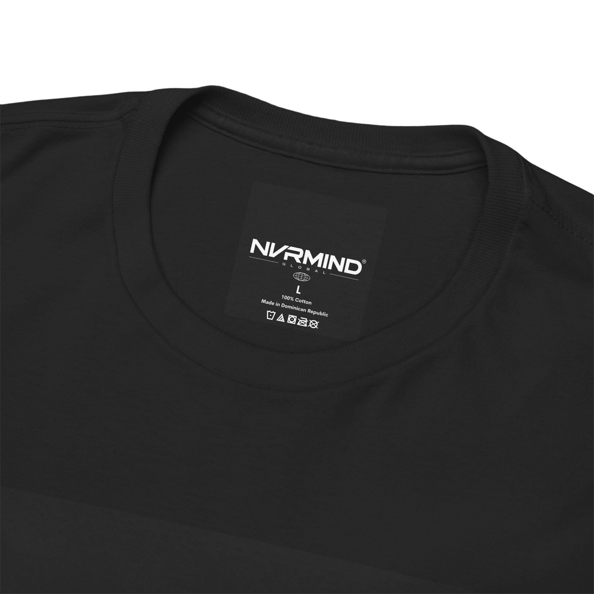 NVRMIND Graphic Tee — Minimalist Streetwear Logo T-Shirt
