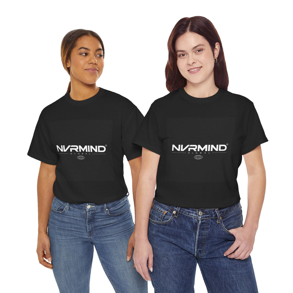NVRMIND Graphic Tee — Minimalist Streetwear Logo T-Shirt