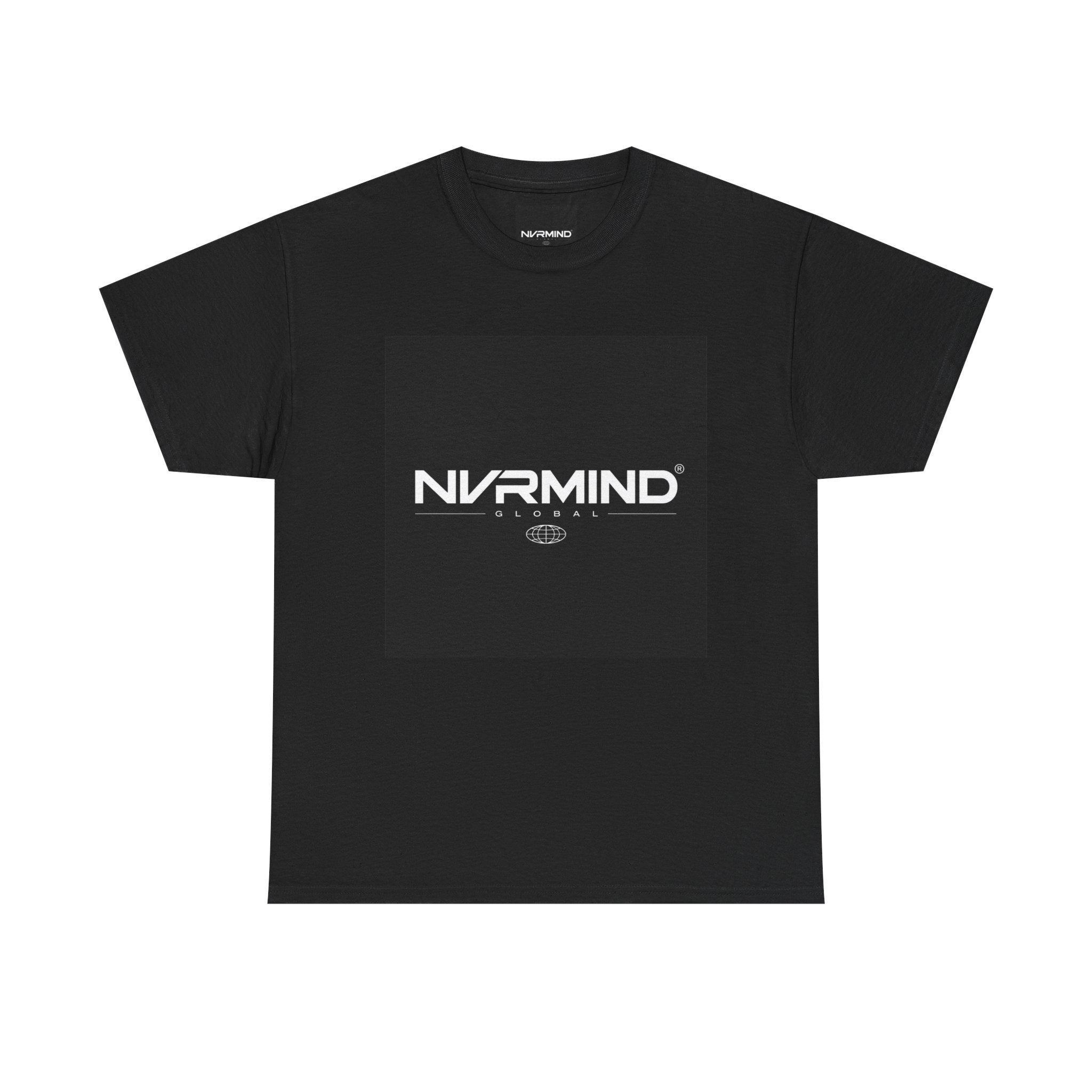 NVRMIND Graphic Tee — Minimalist Streetwear Logo T-Shirt