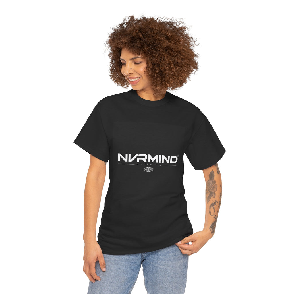 NVRMIND Graphic Tee — Minimalist Streetwear Logo T-Shirt