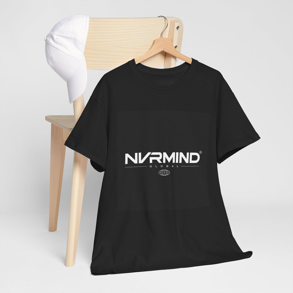 NVRMIND Graphic Tee — Minimalist Streetwear Logo T-Shirt