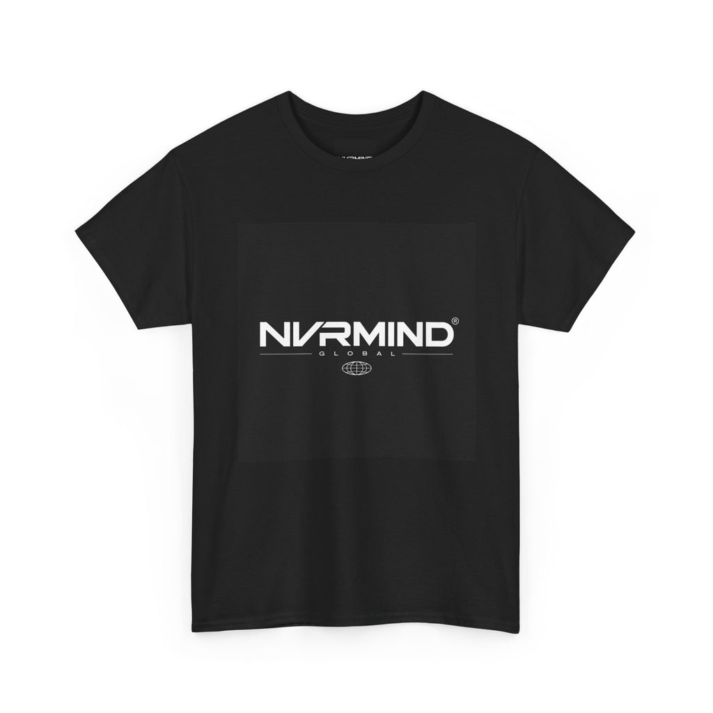 NVRMIND Graphic Tee — Minimalist Streetwear Logo T-Shirt