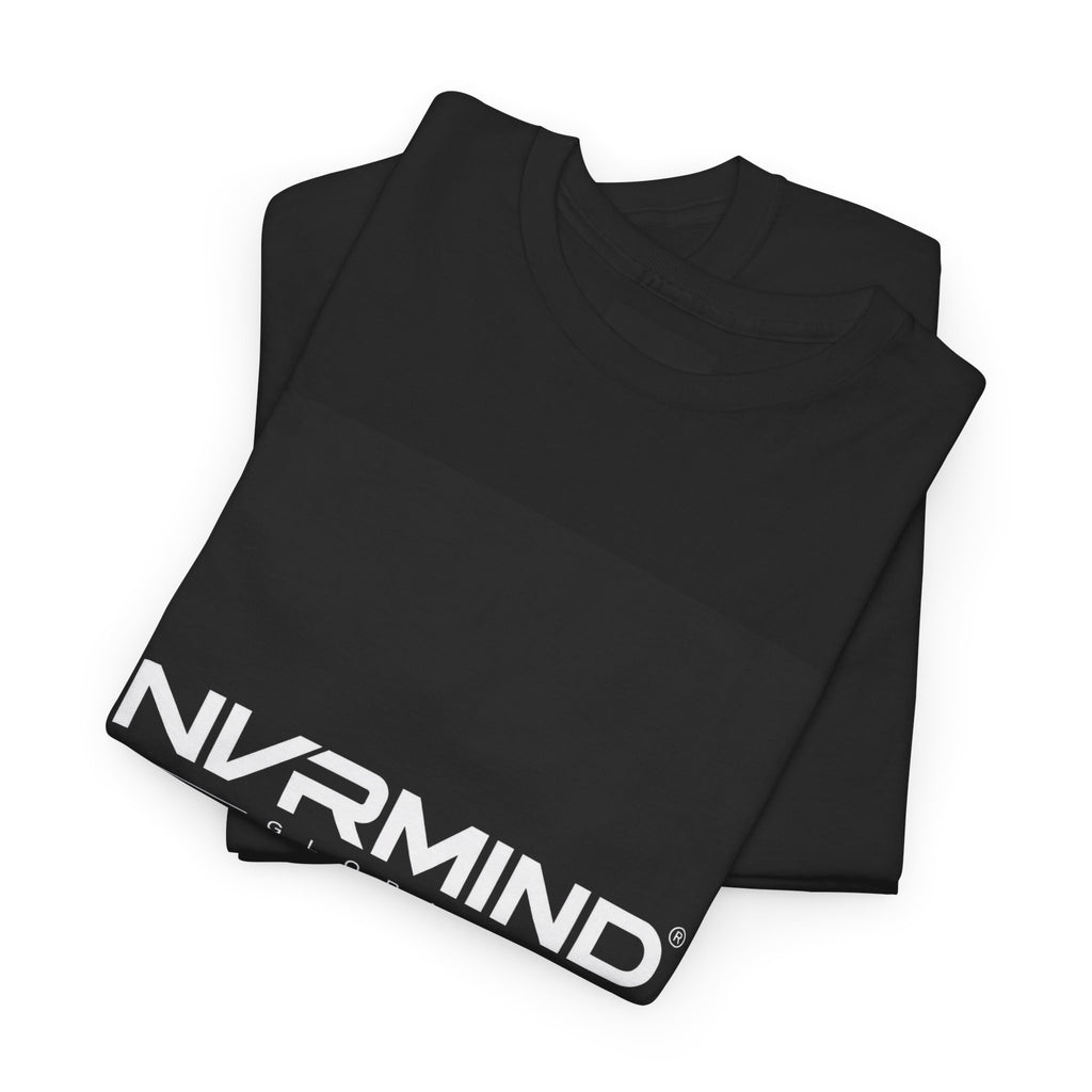 NVRMIND Graphic Tee — Minimalist Streetwear Logo T-Shirt